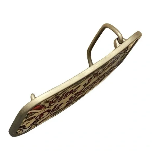 BUCKLE DOWN Live Hard Die Young belt buckle - Picture 3 of 5